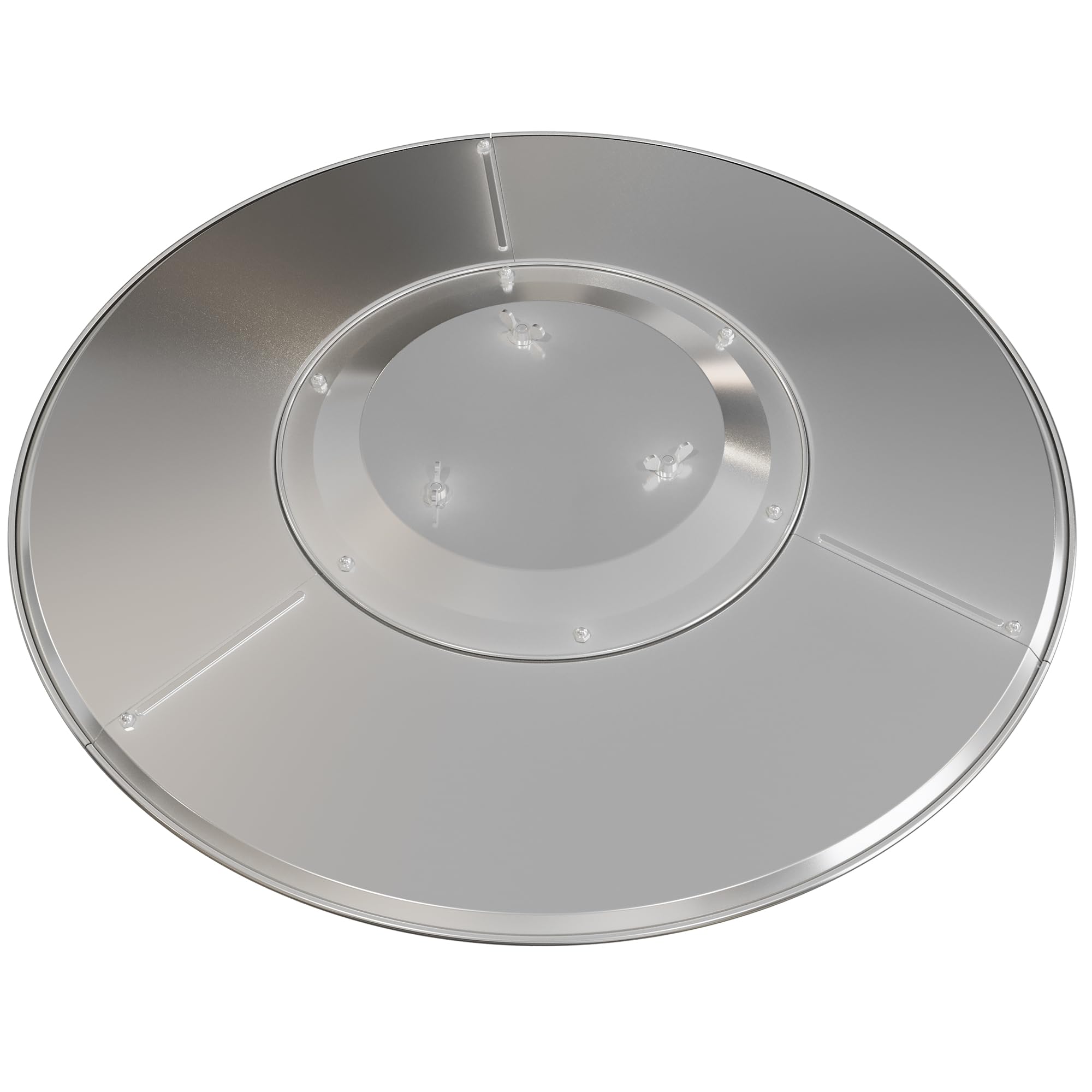 East Oak Patio Heater Reflector Shield, Round Propane Heater Reflector Shield As Replacement Part For Outdoor Patio Heater With