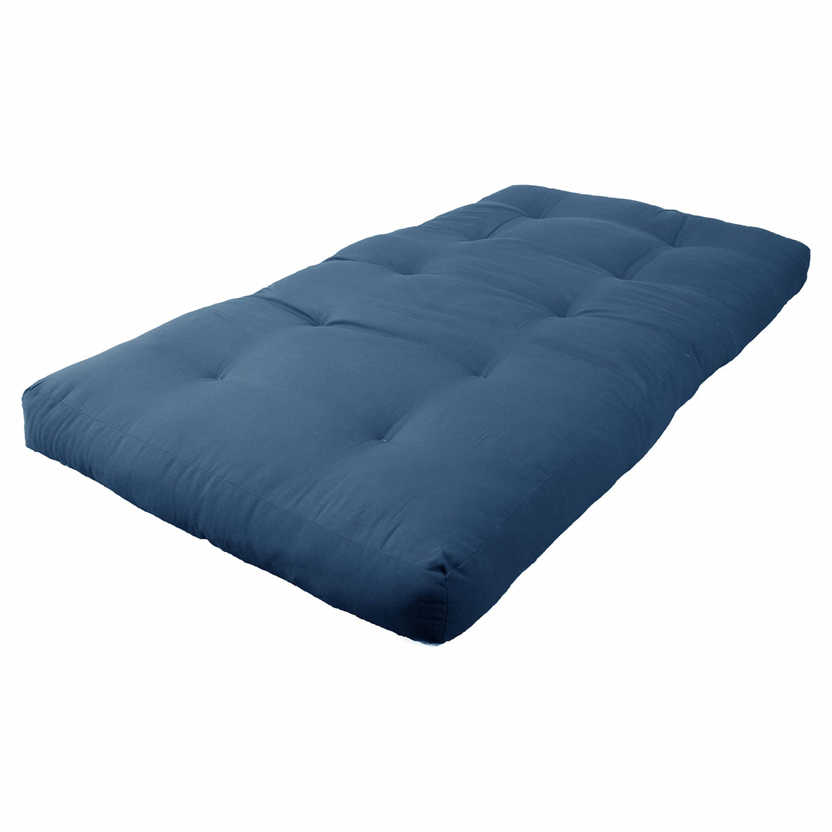 Blazing Needles Renewal 6&quot; Twill Futon Mattress, Twin, Indigo