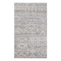 Kosas Home Hoeft 24 x 36 Transitional Polyester Fabric Area Rug in Gray