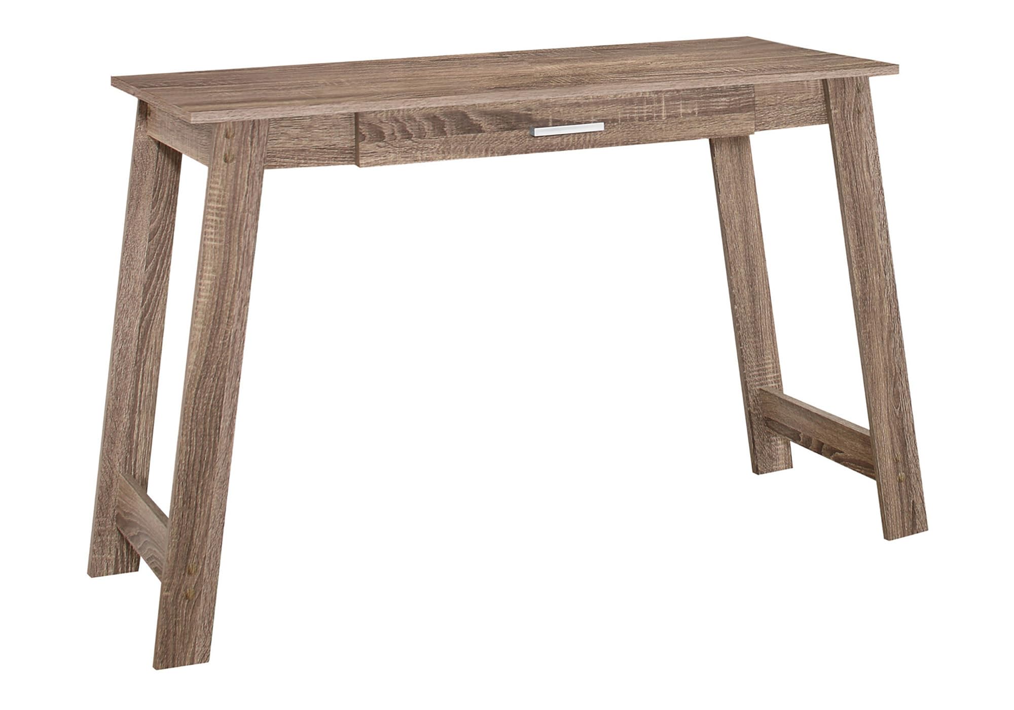 Monarch Specialties Computer Desk With A Drawer Dark Taupe 42L -Like New