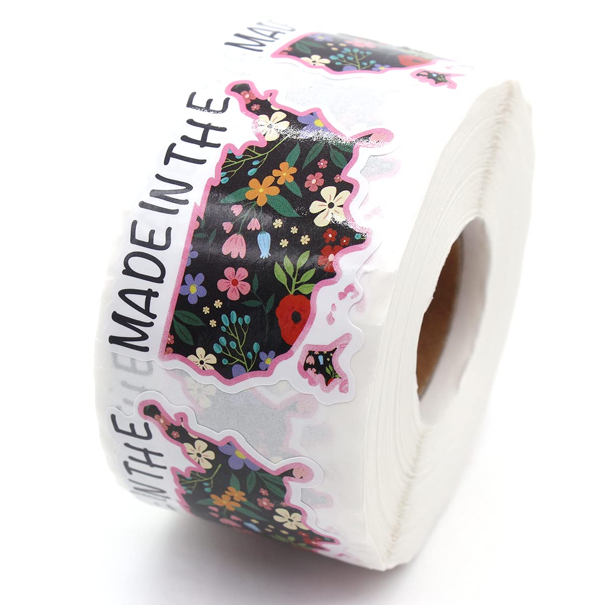 Wailozco 1.5' America Map Stickers,Thank You Stickers,Handmade Stickers,Business Stickers,Envelopes Stickers For Online Retaile