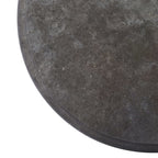 Vidaxl Gray Marble Replacement Table Top – Perfect For Dining Tables, Coffee Tables And Garden Tables, Round 23.6-Inch Diameter Surface, Easy To Clean, Pre-Assembled.