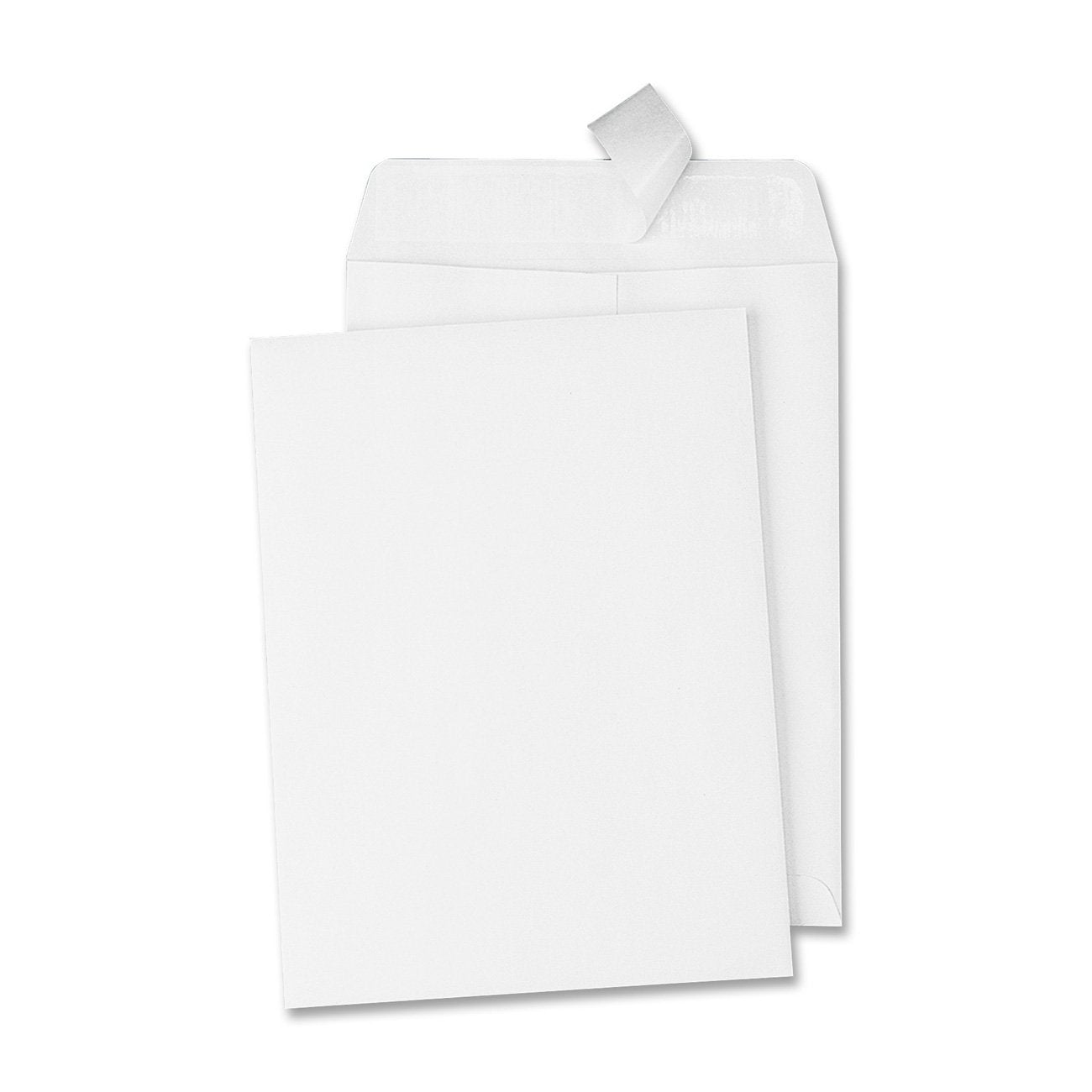 Quality Park 6 X 9 Catalog Envelopes With Self Seal Closure, For Mailing, Storage And Organizing, 28 Lb. White Wove, 100 Per Box