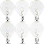 MEQIQTEK Scents Light Bulbs for Warmer - 25 Watt Bulb for Full Size Wax Melt Warmers, Replacement Bulb for Wax Warmer Burner Can
