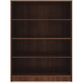 Lorell Walnut Laminate Bookcase, 48" x 36" x 12"