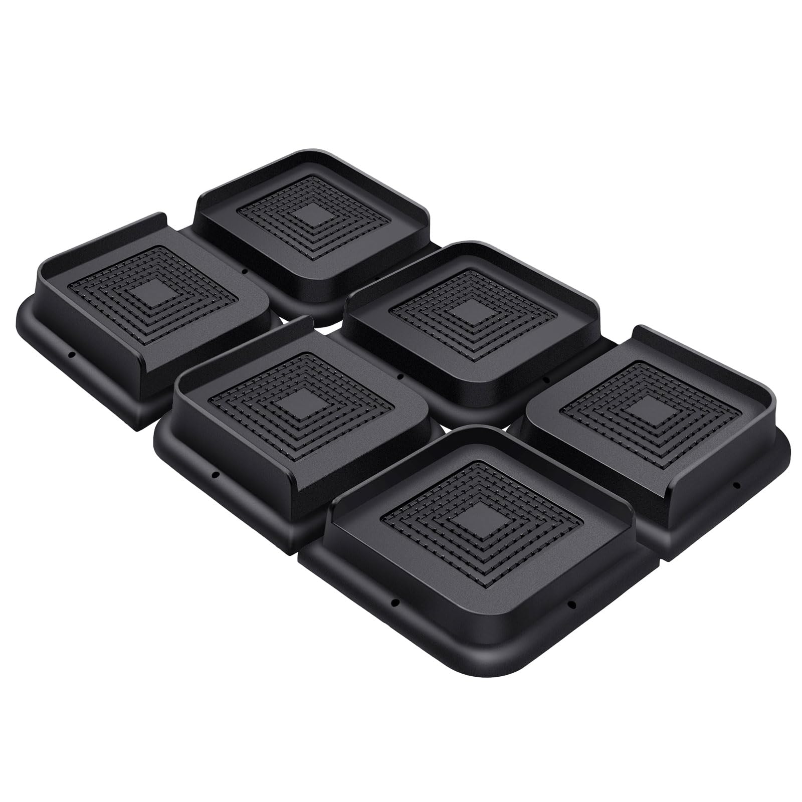 Annkut Bed Risers 1 Inch Heavy Duty, Furniture Risers For Bed Desk Tab ...