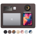 Vine Creations Leather Desk Mat 24 ' X 17 ', Desk Protector Mat, Pu Leather Desk Pad, Small Desk Pad Mat, Desk Blotter, Desk P