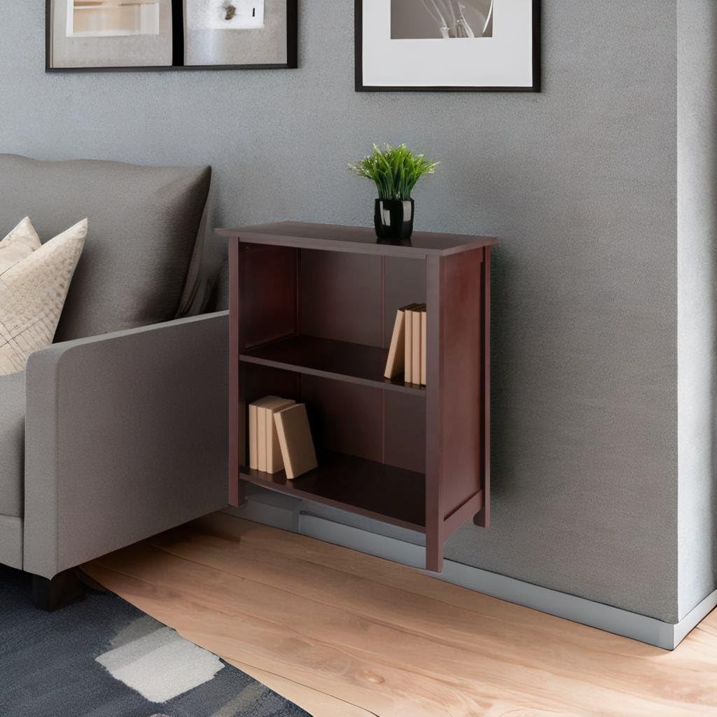 Ergode Antique Walnut 3-Tier Shelf | Stylish & Spacious Organizer for Home