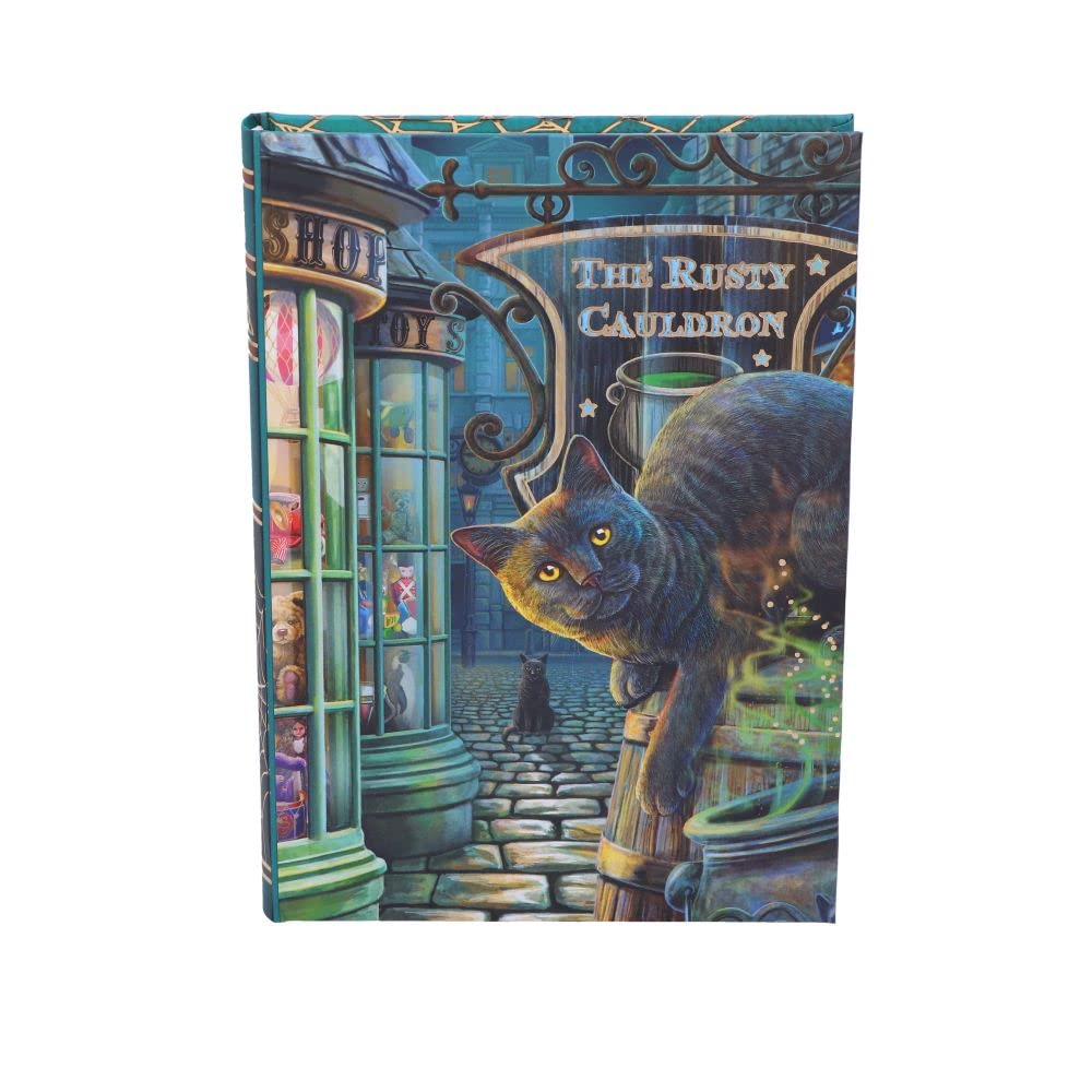 Nemesis Now Lisa Parker Rusty Cauldron Journal, Multi Coloured, 17Cm