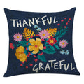Littlefa Inspiring Gifts Colour Retro Flower Throw Pillow Cover Flower Cushion Cover Decorative Pillowcase Living Room Bedroom D