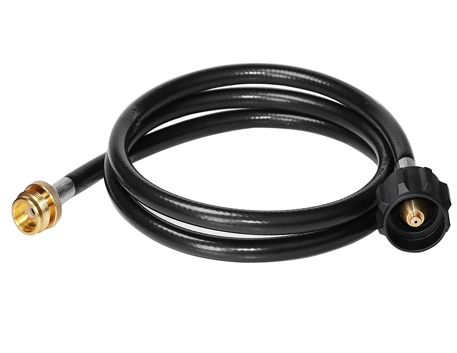 Dozyant 5 Feet Propane Adapter Hose 1 Lb To 20 Lb Converter Replacement For Qcc1/Type1 Tank Connects 1 Lb Bulk Portable Applianc