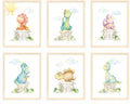 bumbleboo Dinosaur Nursery Wall Prints, Play Room Decoration For Boy, Nursery Wall Art, Nursery Room Decor, Dinosaur Room Decor 