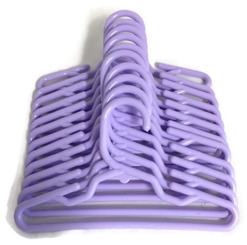 12 Lavender And 12 Pink Hangers(2 Dozen) For 14 Inch Doll Clothes