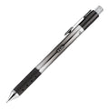 Tul Gel Pens, Retractable, Needle Point, 0.5 Mm, Black Barrel, Black Ink, Pack Of 4