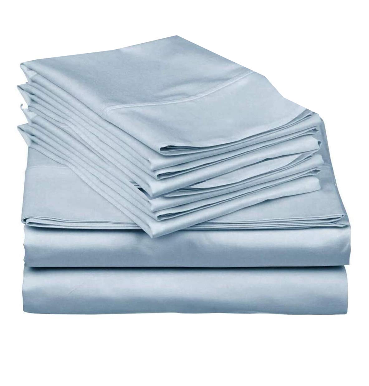 6 Piece King Sheet Set 600 Thread Count Egyptian Cotton Sheets 6 Pieces Sheets Set King Size Hotel Luxury Collection Bedding 6 P