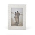 Nambe - Dazzle Collection - Picture Frame - Measures at 4 x 6 - Made with Silver Plate and Glass - Designed by Scott & Torrie Mo