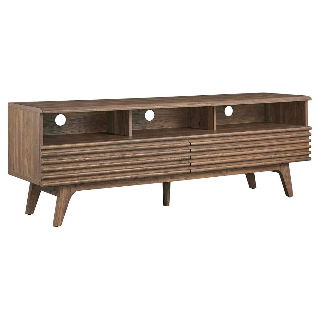 Modway EEI-6228-WAL Render 60" TV Stand, Walnut