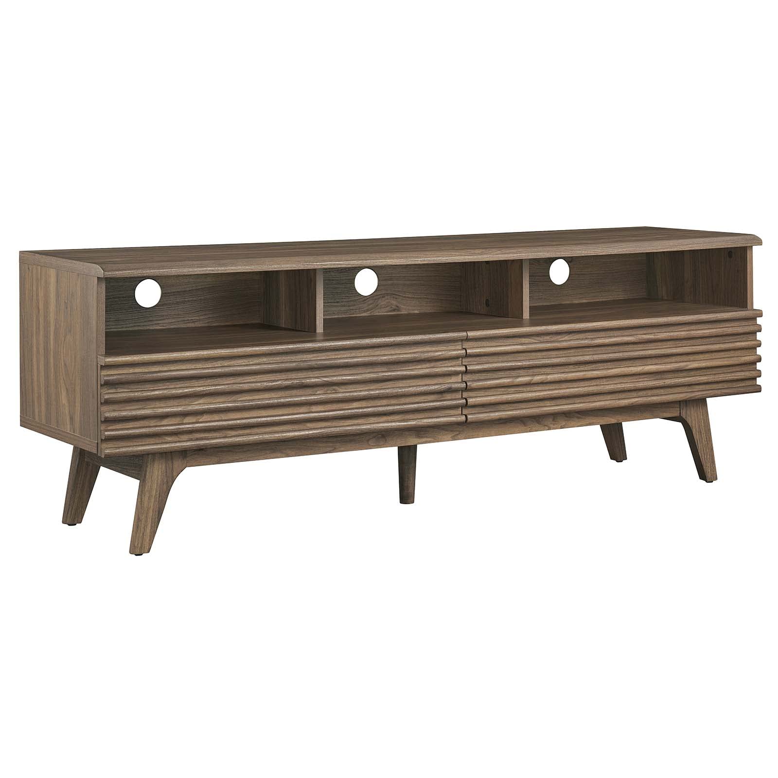 Modway EEI-6228-WAL Render 60" TV Stand, Walnut