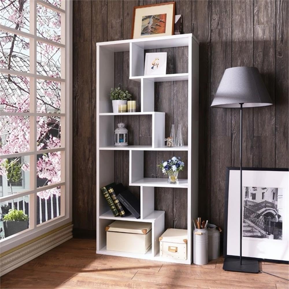 Acme Furniture Mileta II White Bookshelf