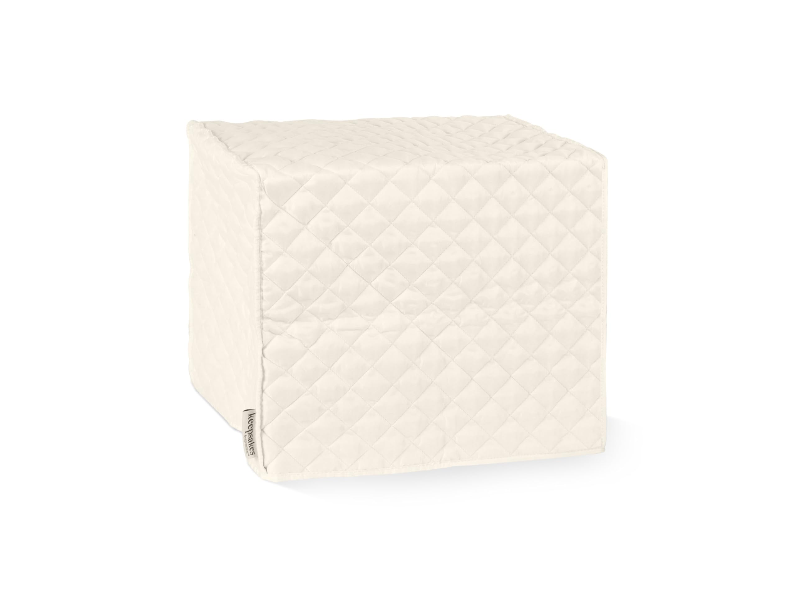 Covermates Keepsakes - Rectangular Appliance Cover - Dust Protection - Stain Resistant - Washable - Appliance Cover, Cream