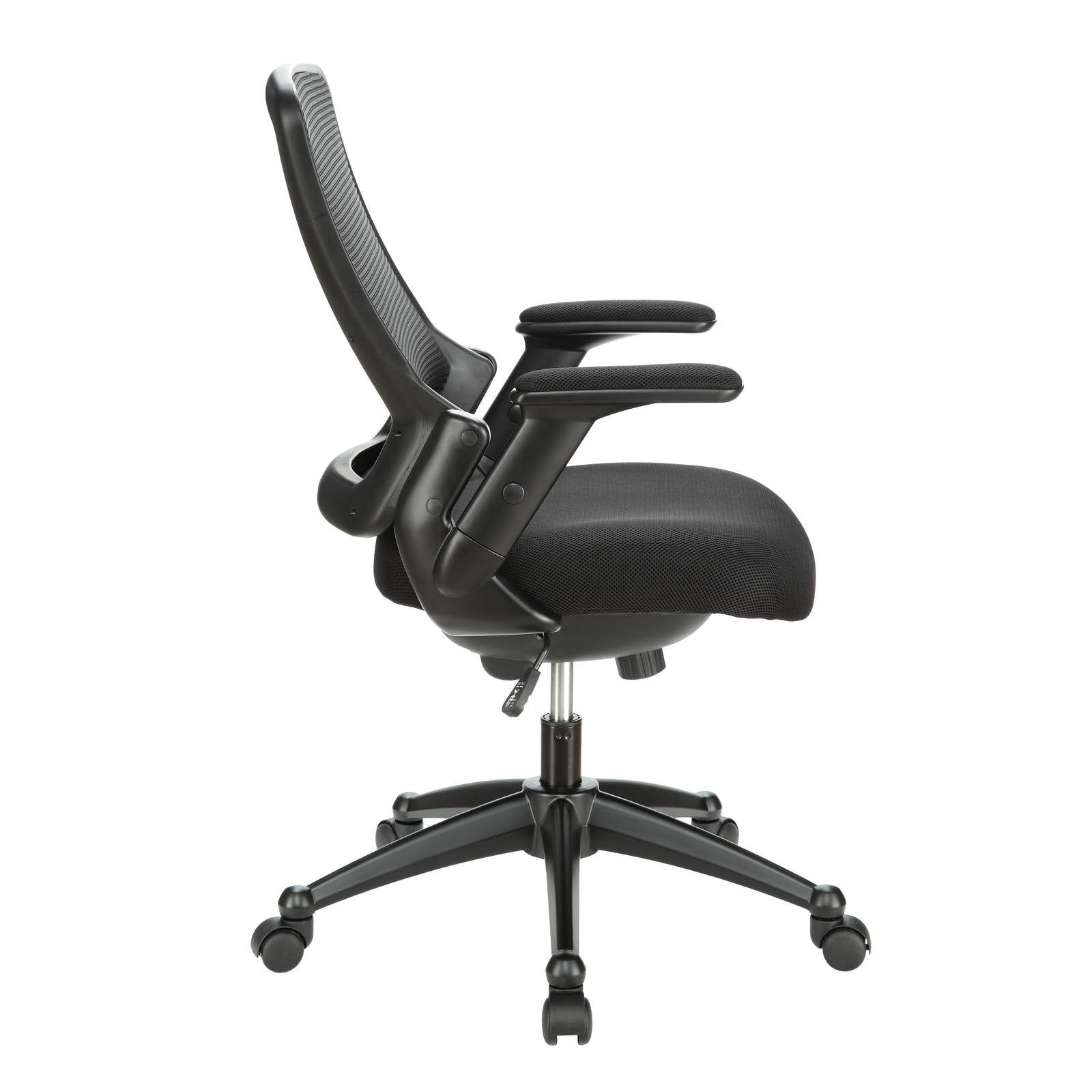 Modway Aspire Fabric Office Chair in Black