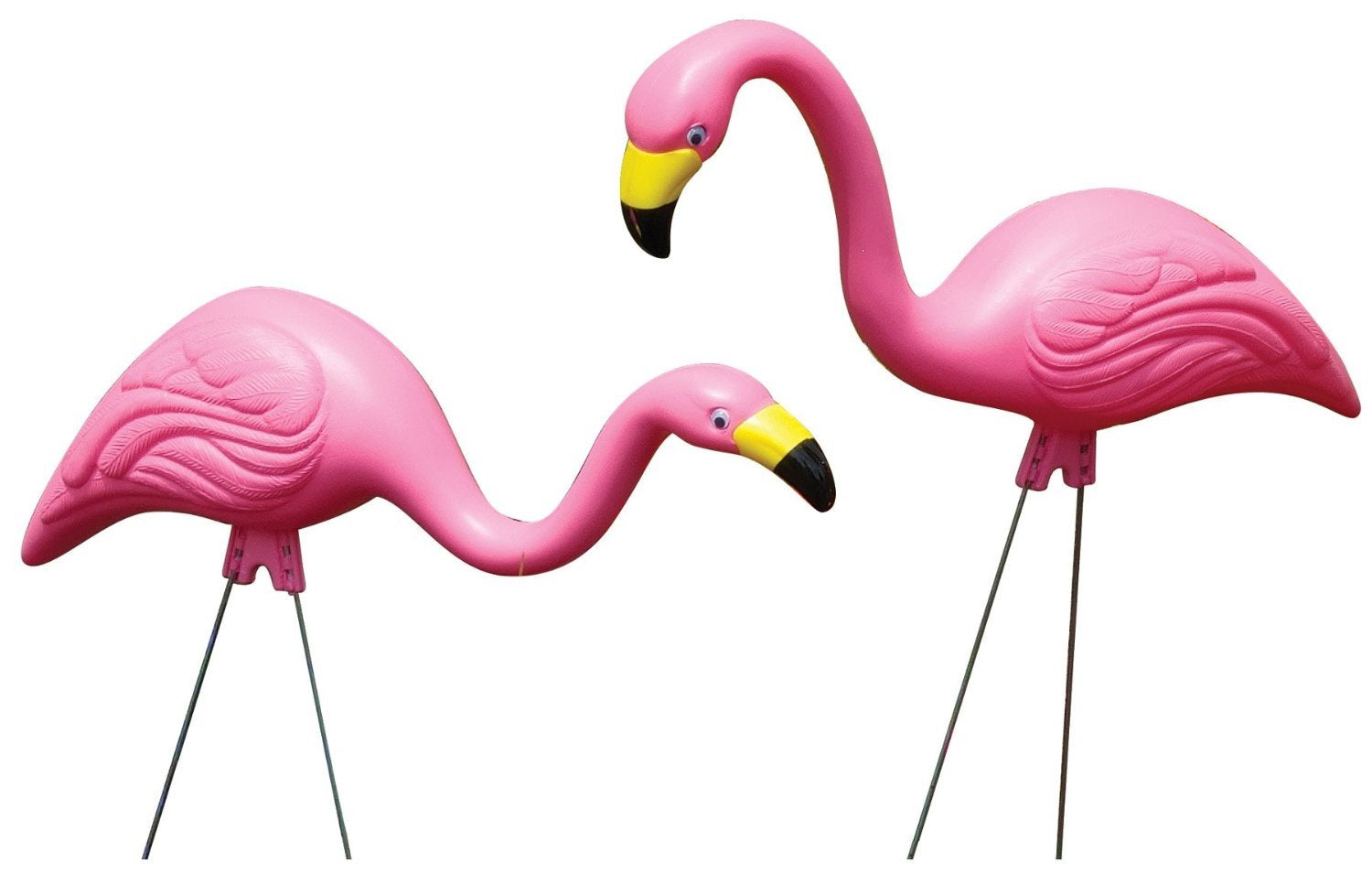 Bloem Pink Flamingo Garden Yard Statue 10-Pack (G21)