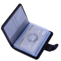 Wisdompro Credit Card Holder, Slim Leather Rfid Blocking Wallet Debit Card Protector Organizer Case (Build In 20 Card Slot & 7 S