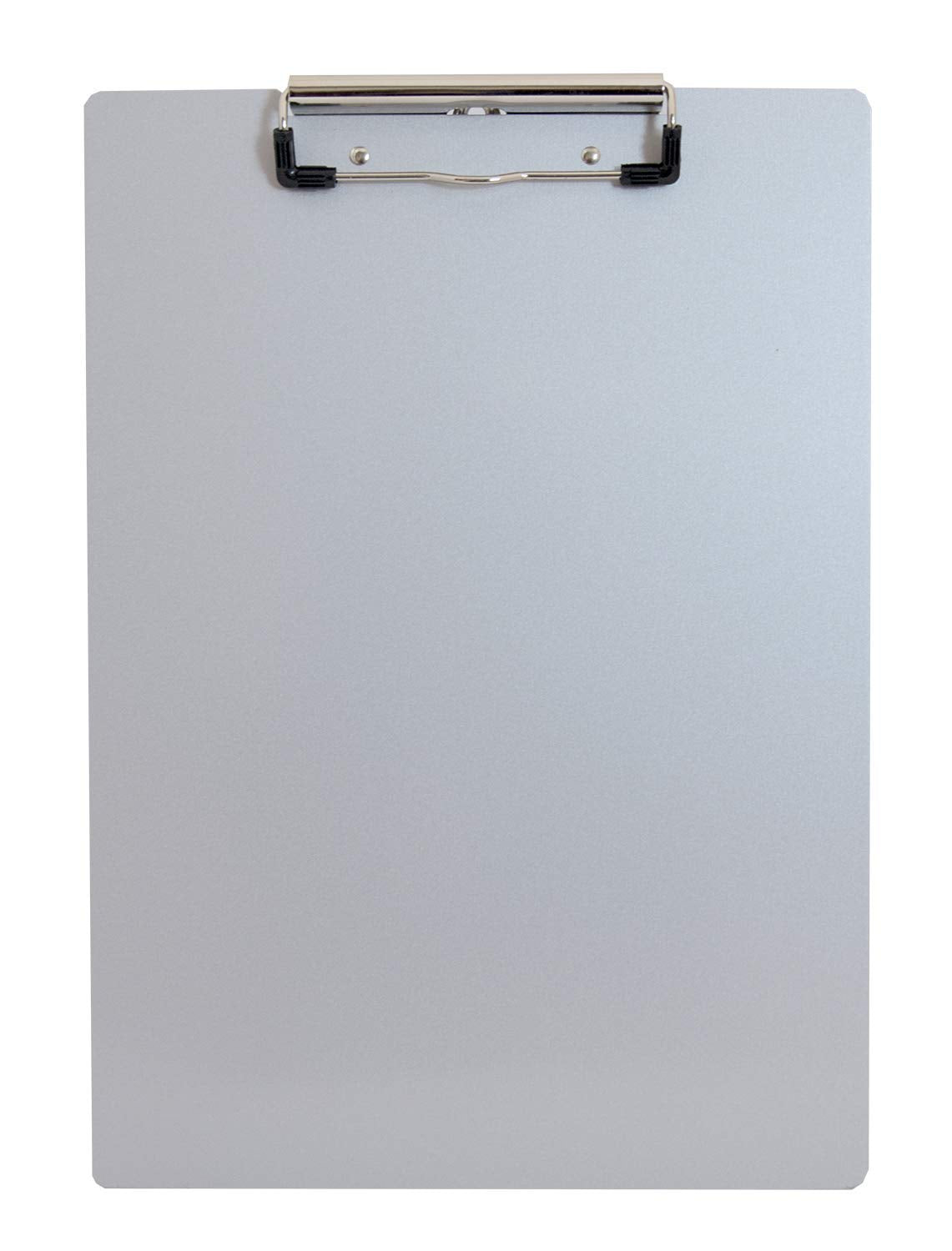 Saunders 21517 Recycled Aluminum Clipboard - Silver, Letter Size, 8.5 In. X 12 In. Document Holder With Low Profile Clip