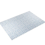 Nicole Miller New York Patio Country Danica Transitional Geometric Indoor/Outdoor Area Rug, Blue/Grey, 3'11'X5'2'