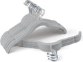 Sishynio Premium Velvet Shirt Hangers 30 Pack, Space-Saving Non-Slip Felt Hanger with 360 Swivel Hook, Slim Flocked Hangers for 