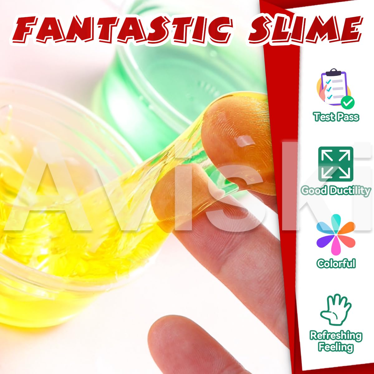 Christmas Fidget Advent Calendar 2024, Crystal Slime Holiday Surprise Gift Set, 24 Days Christmas Countdown Calendar Xmas Toys G