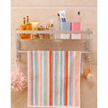 ARKIT Aluminium Bathroom Stores Shelves Wall Mounted SinglePole Towel Rack
