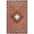 Rizzy Home Alora Decor Durango 5' X 8' Southwest/Tribal Rust/Multi Hand-Tufted Area Rug