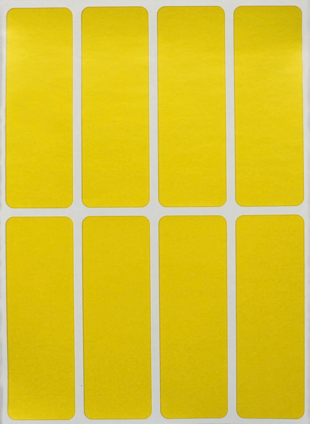 Royal Green Write Labels Color Coding Stickers For File And Folders 3X1 Inch, Yellow - 800 Pack