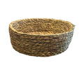 Bhartiye Crafts Round Sabai Grass Beni Organiser Basket Sustainable Storage Baskets| Traditional Odisha Handcrafted Organizer (S