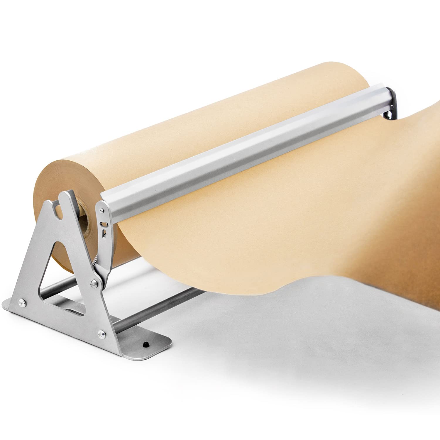 Paper Roll Dispenser And Cutter - Heavy Duty Kraft, Freezer, And Butcher Paper Dispenser - Non Slip And Wall Mountable (36 Inche