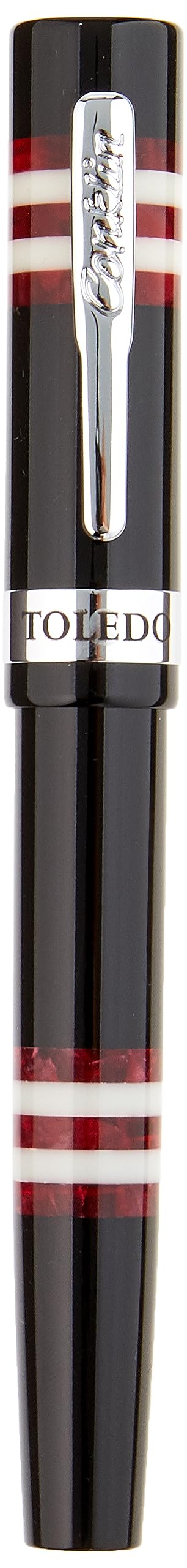 Toledo Fountain Pen Burgundy - F