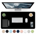 Leather Desk Pad, Mouse Pad, Non-Slip Desk Protector Mat, Leather Desk Blotter, Computer Desk Pad, Waterproof Desk Mat For Home