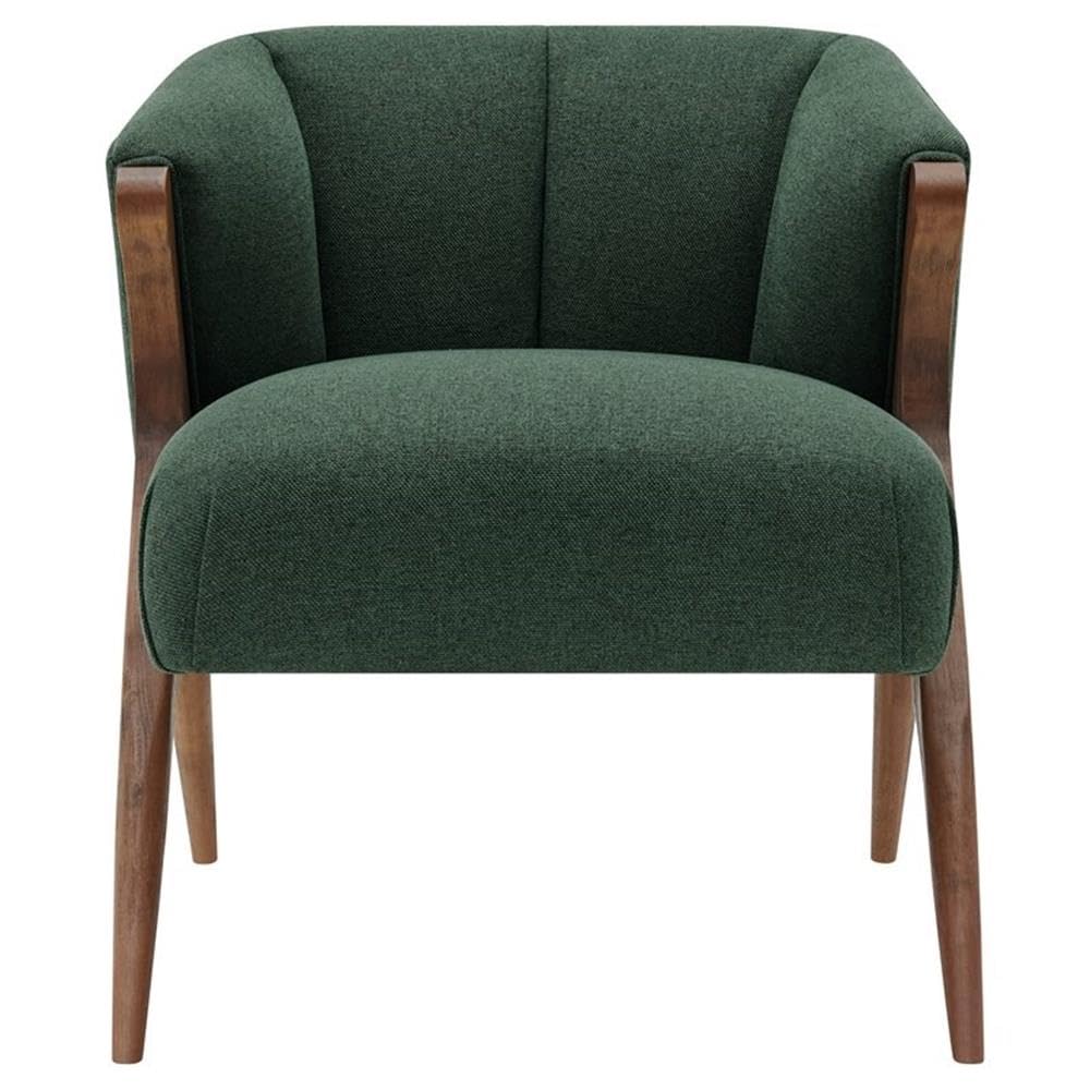 Npd Furniture And More Florence Fabric Accent Chair, Green
