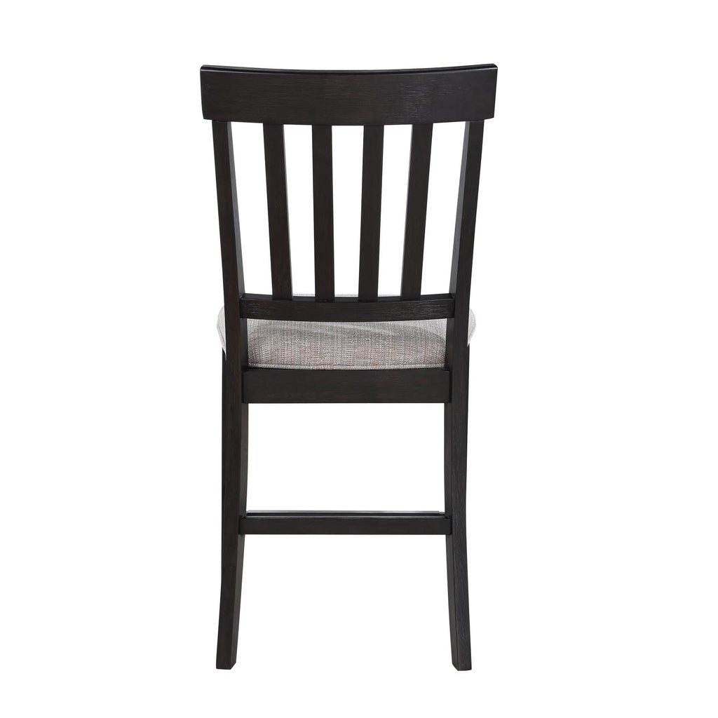 Steve Silver Halle Ebony and Light Gray 7-Piece Dining Set HE555-C7PC