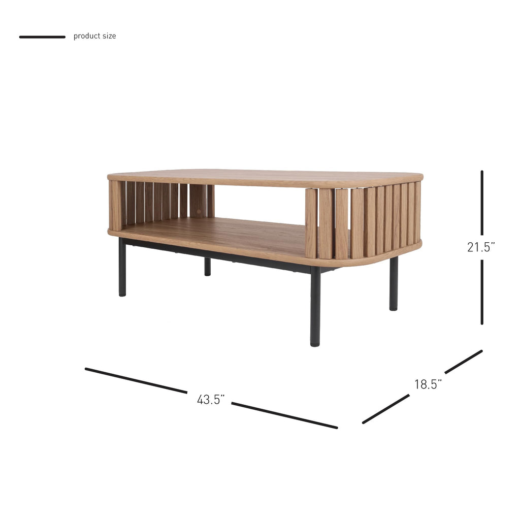 npd furniture and more Renwick Coffee Tables, Terra Oak