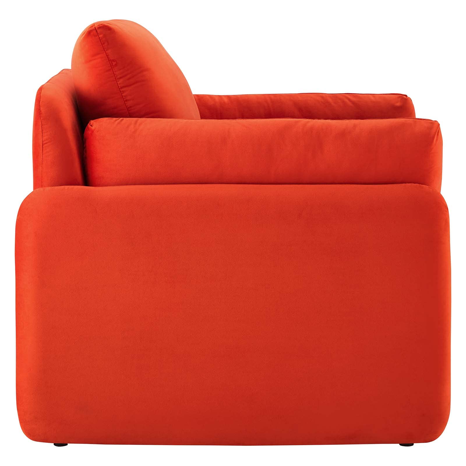 Modway Indicate Performance Velvet, Armchair, Orange