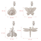 Gwhole 4 Pack Of Tablecloth Weights With Metal Table Clip Clamps For Outdoor Garden Party Picnic Table Covers