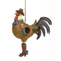 Smart Living Company Cowboy Rooster Birdhouse - 1 Unit