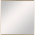 Uttermost Alexo Brushed Gold 28 Square Wall Mirror