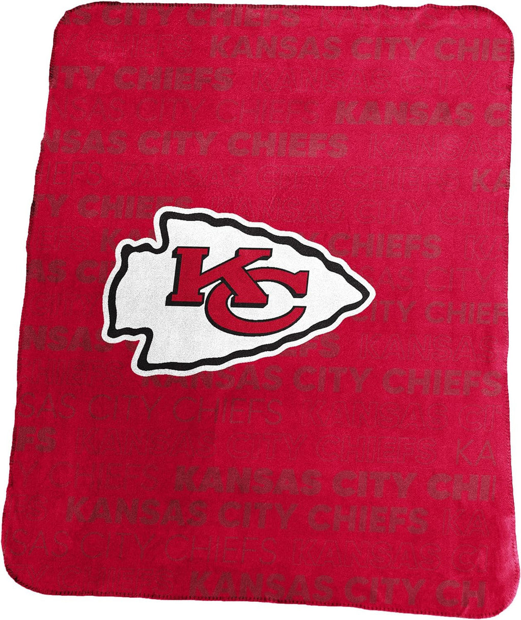 Kansas City Chiefs Blanket 50X60 Fleece Classic
