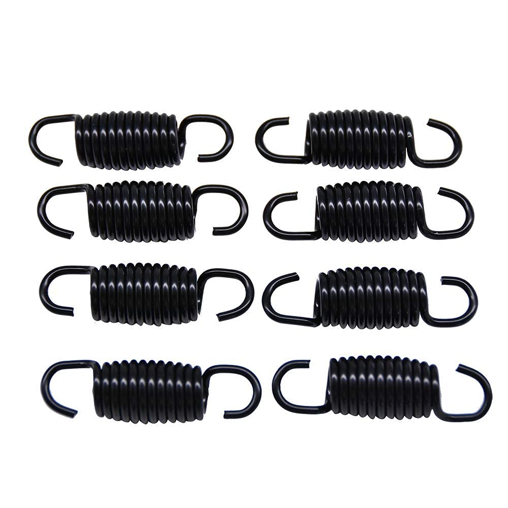 Yoogu (Pack Of 8) 1-9/10 Inch Overall Length 1-3/4 In Coil Body Lengths Furniture Mechanism Tension Springs Replacement For Recl