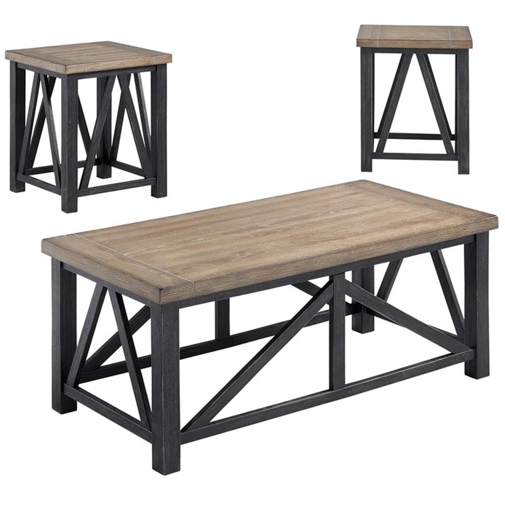 Progressive Furniture Elk River 3 Pack Table Group
