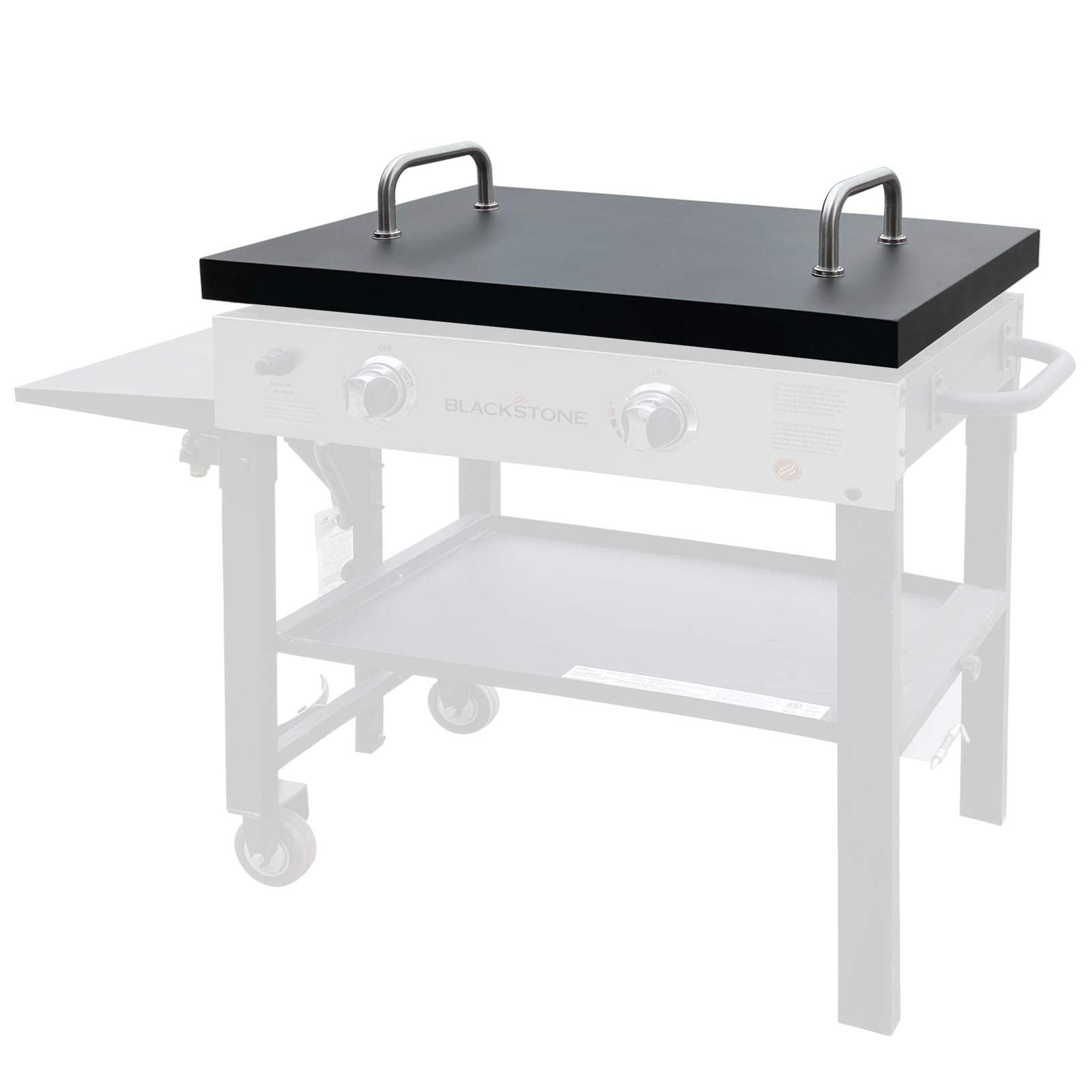 5003 Hard Top Lid Cover With Handle For Blackstone 28 Outdoor Griddle, Hard Cover For Blackstone 28 Inch Front Or Rear Grease Mo