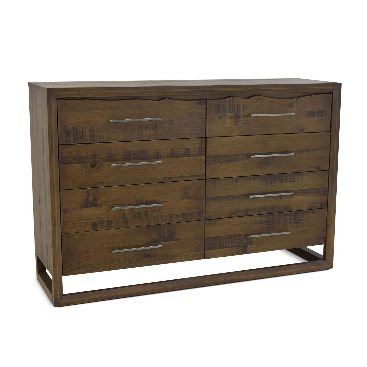 Steve Silver Lofton 8-Drawer Mocha Brown Wood Dresser